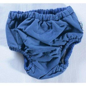 Wee Wave swim diaper size XS blue terry lined
